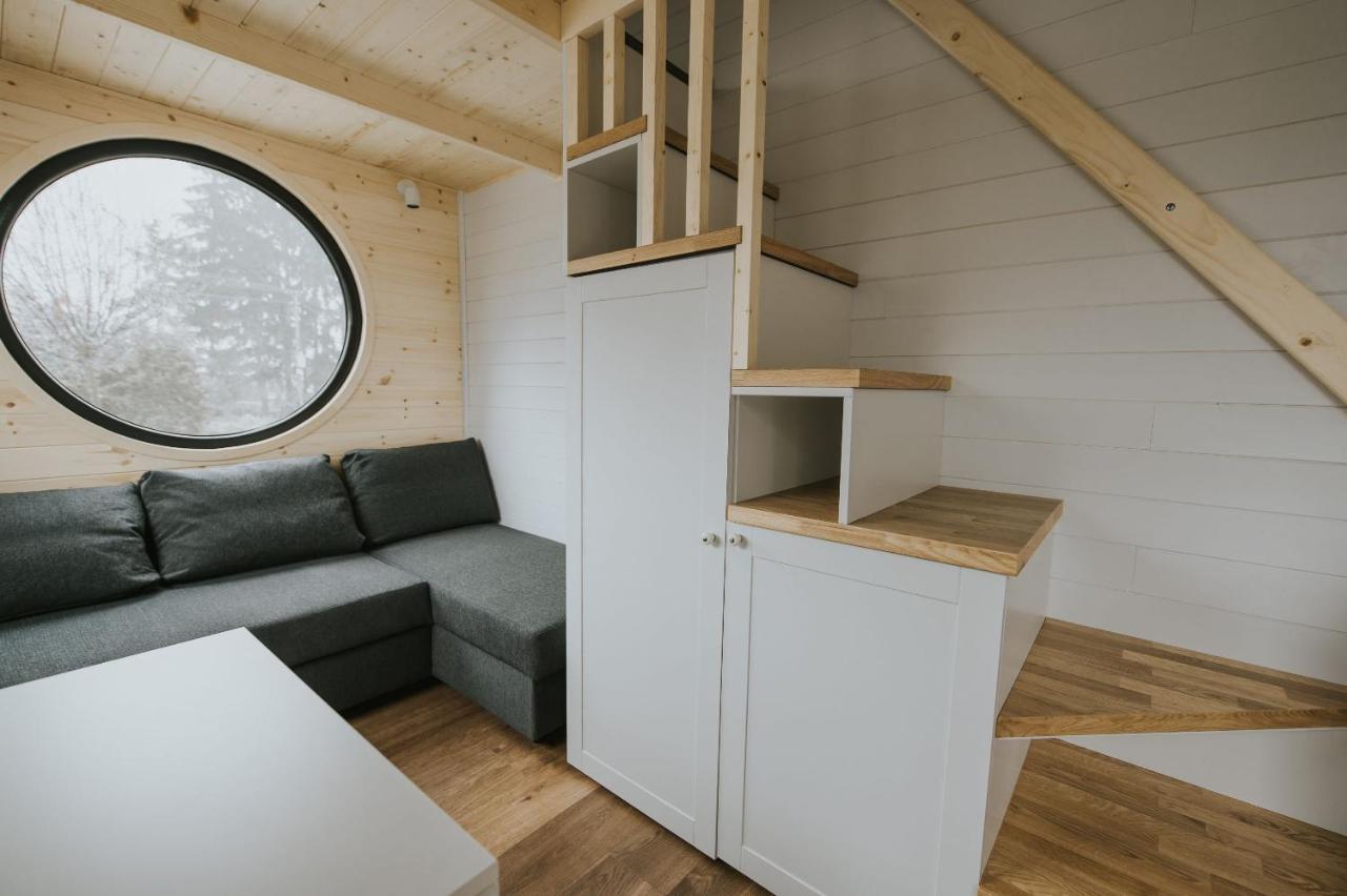 Tiny House Mit Saunafass Und Garten Apartment Brensbach Exterior photo